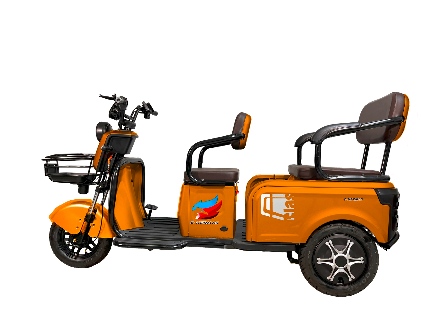 Triciclo Eléctrico con bocina bluetooth E-Hermas Titan