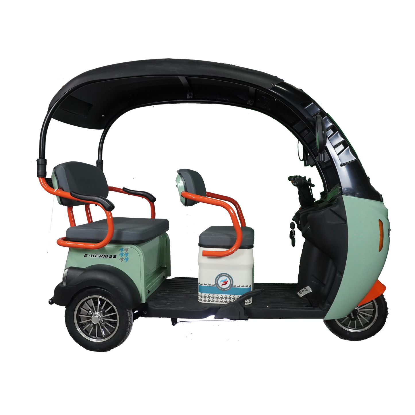 Triciclo Eléctrico con toldo E-Hermas C90