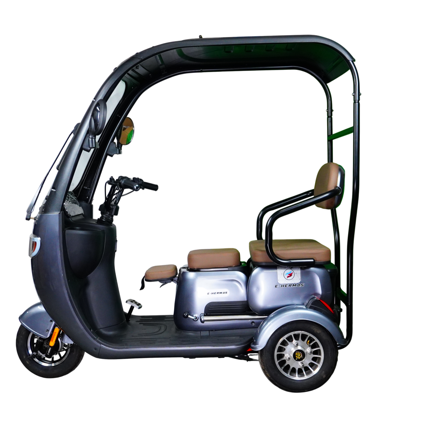 Triciclo Eléctrico con toldo E-Hermas N5