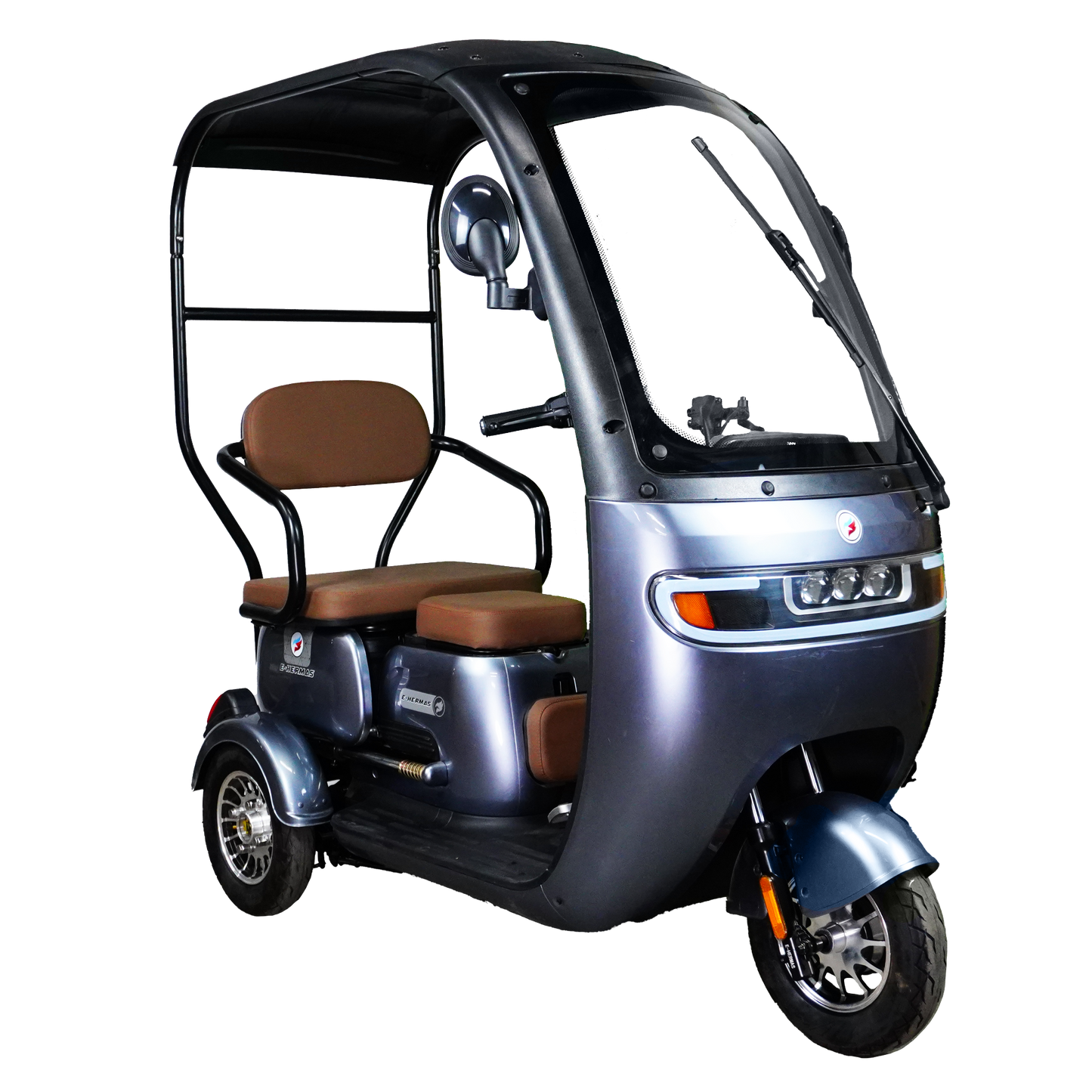 Triciclo Eléctrico con toldo E-Hermas N5