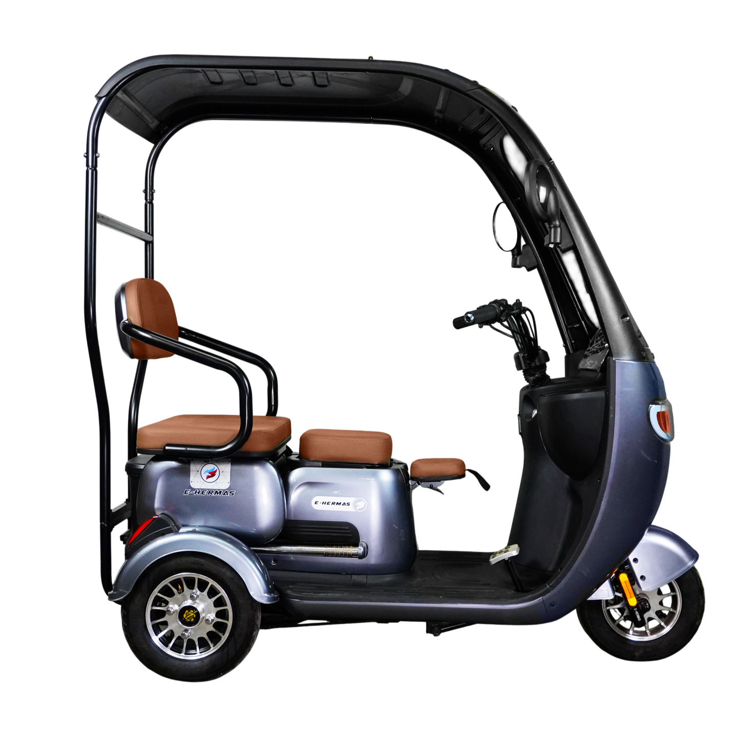 Triciclo Eléctrico con toldo E-Hermas N5