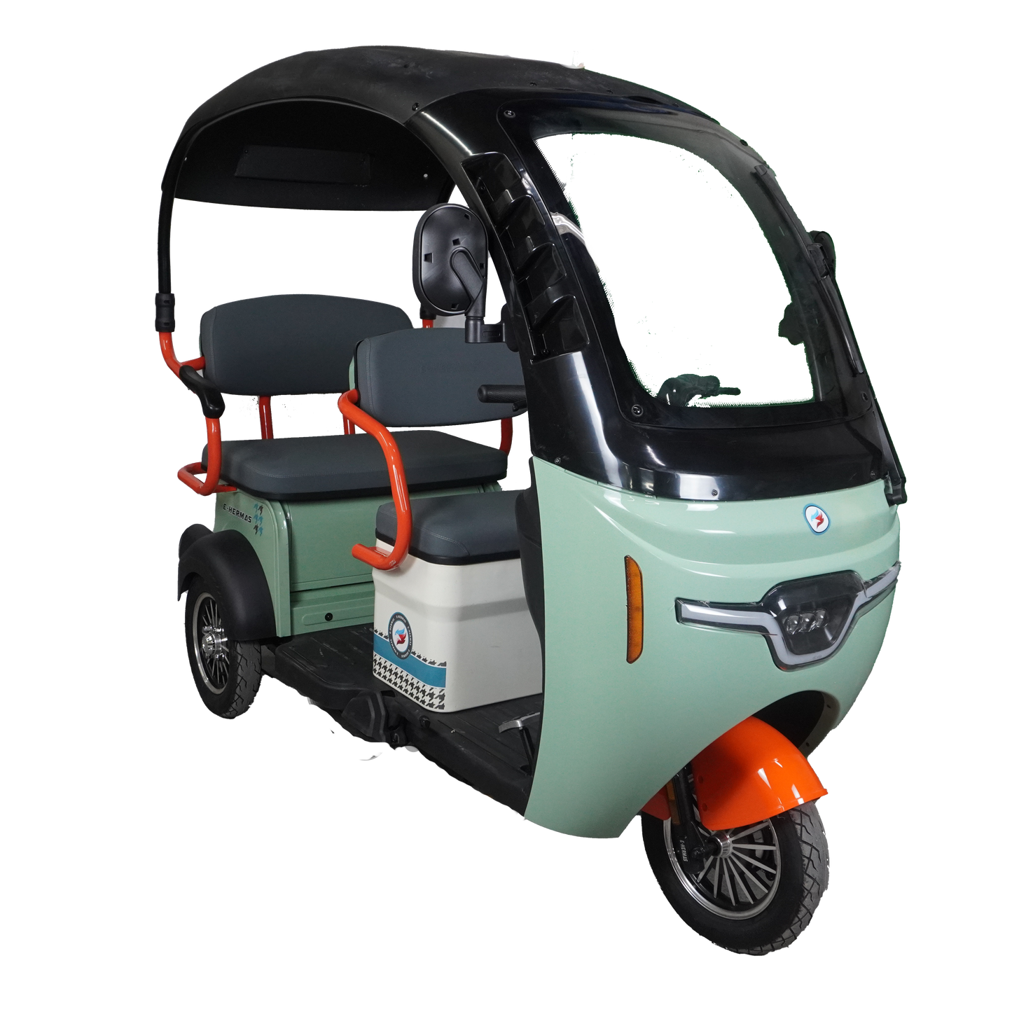 Triciclo Eléctrico con toldo E-Hermas C90
