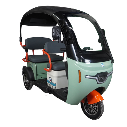 Triciclo Eléctrico con toldo E-Hermas C90