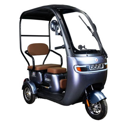 Triciclo Eléctrico con toldo E-Hermas N5