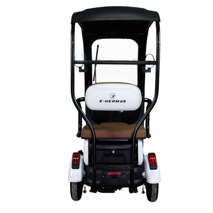 Triciclo Eléctrico con toldo E-Hermas N5