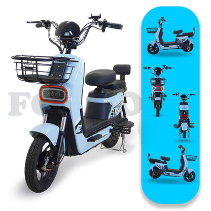 Bicicleta Eléctrica E-Hermas Fox